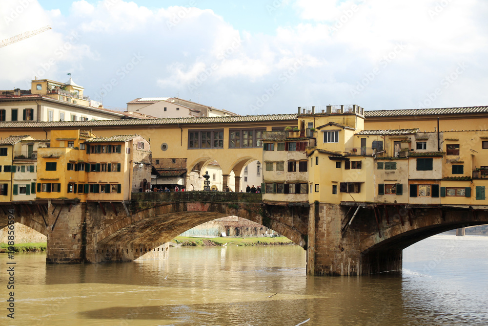 Fototapeta premium Ponte Vecchio, Florence, Italy 