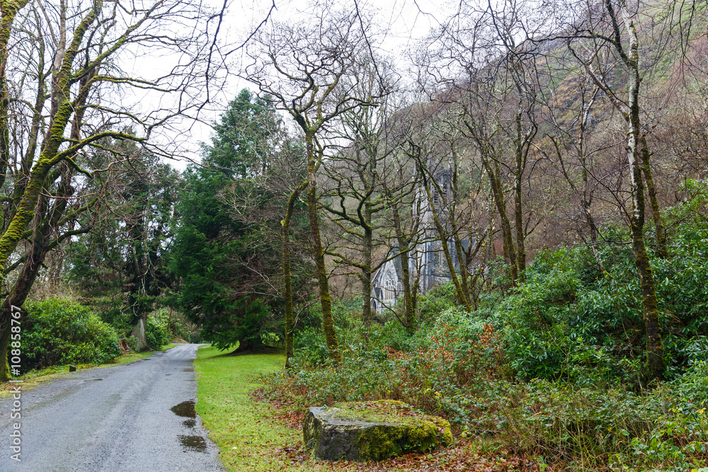 Park of Kylemore Abbey Park of Kylemore Abbey