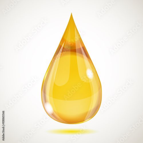 Big yellow drop