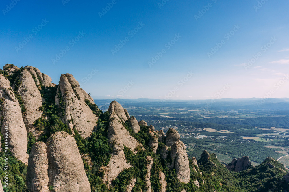 Mountain of Montserrat, Catalonia, Spain