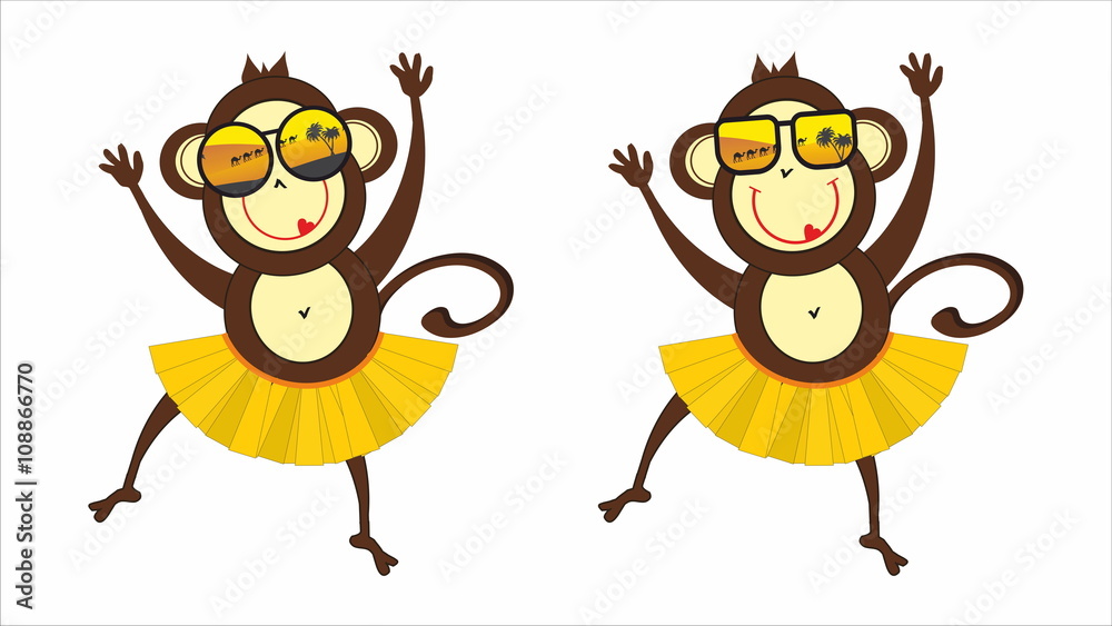 monkey in sunglasses monkey in sunglasses