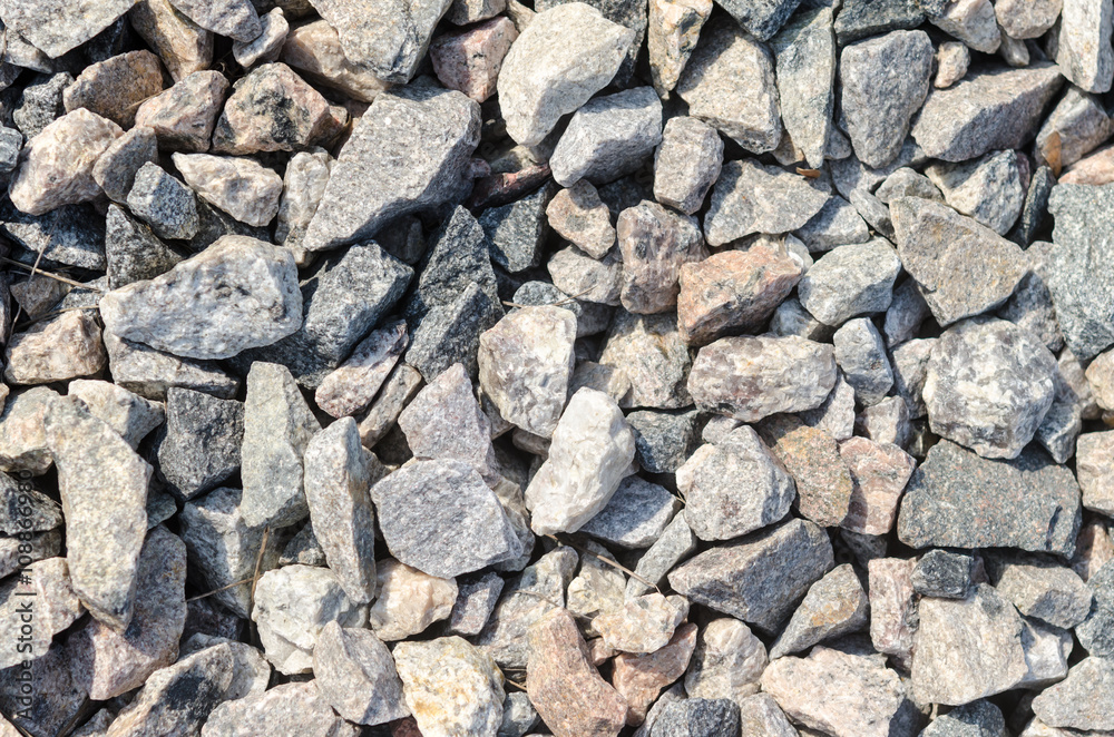 Natural stone on the floor. Stone background