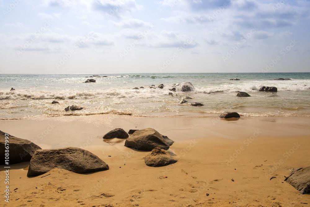 sea and beach phuket island Thailand