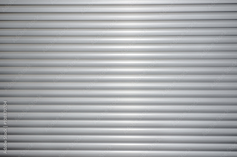 background with roller shutters of aluminum background with roller shutters of aluminum