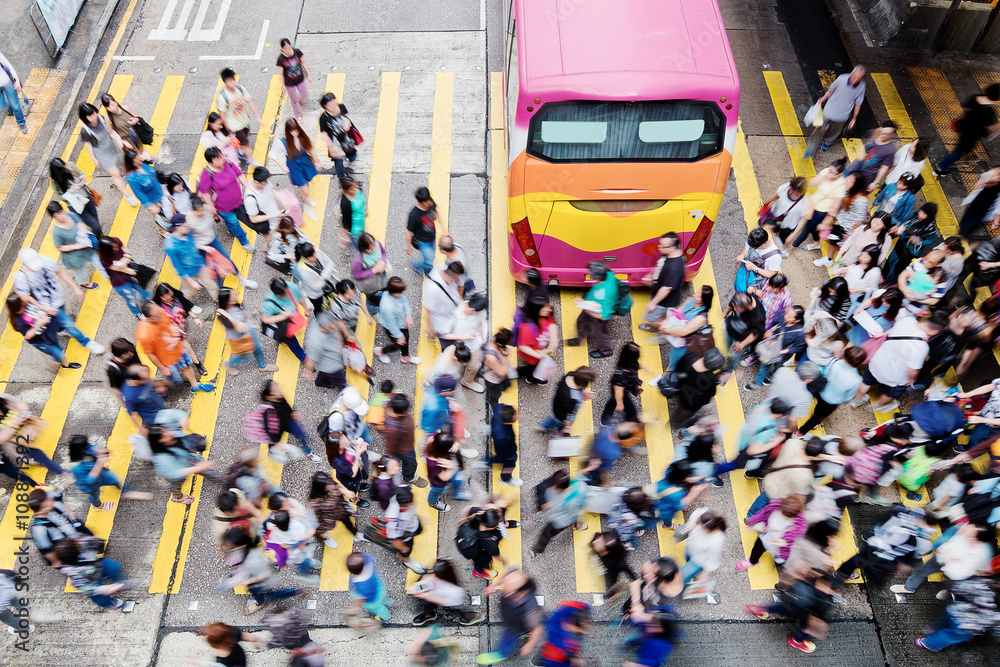 Obraz premium rush hour