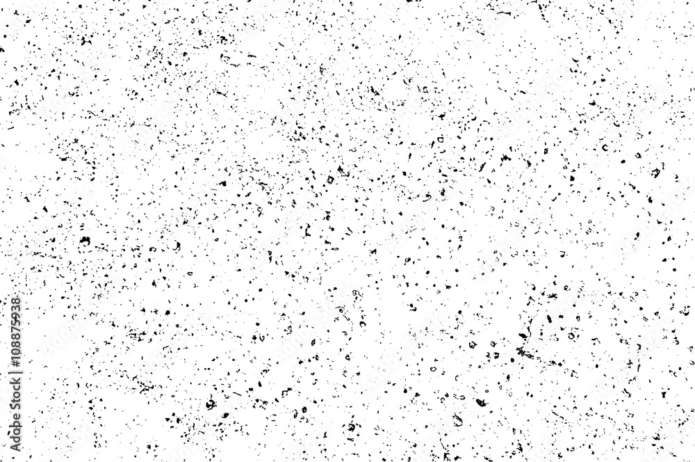Grunge Black and White Texture. Stone texture background vector