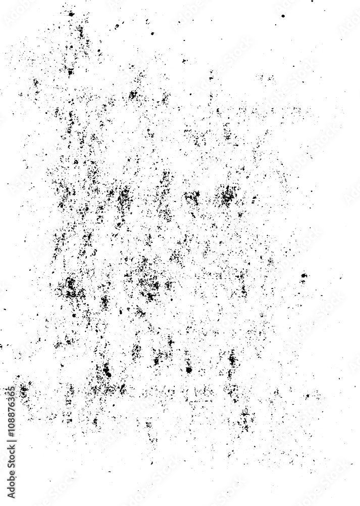 Grunge white and black background. Old paper texture. Vector illustration.