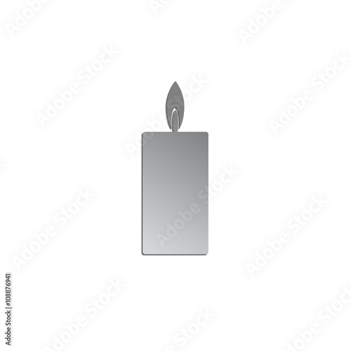 Burning candle; EPS10