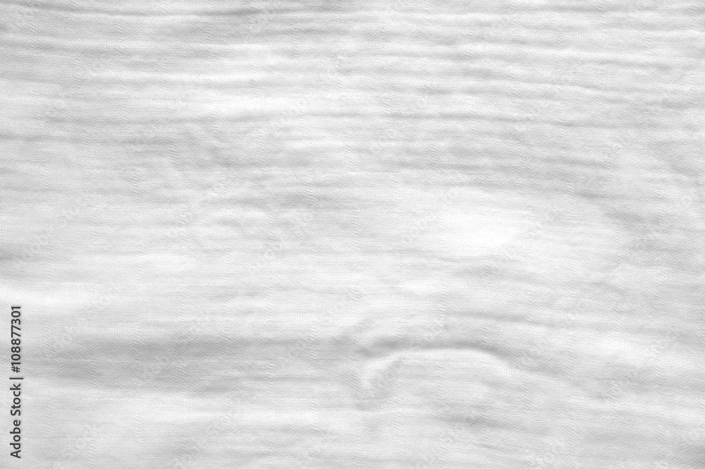 Obraz premium Washeable textile diapers - white textile background