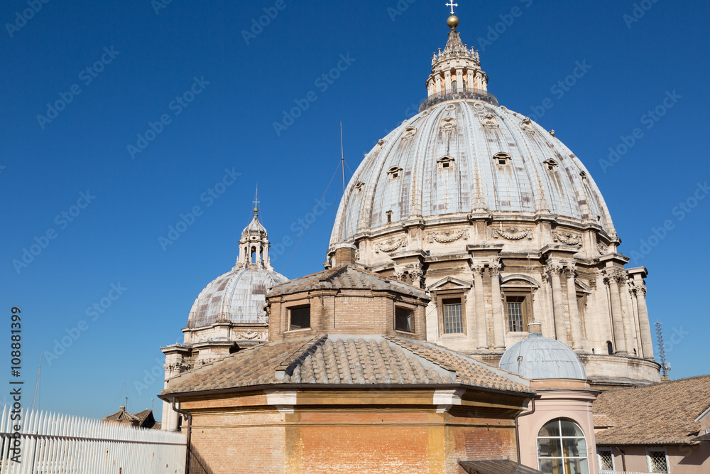 Dome of St Peters Cathedral, Vatican