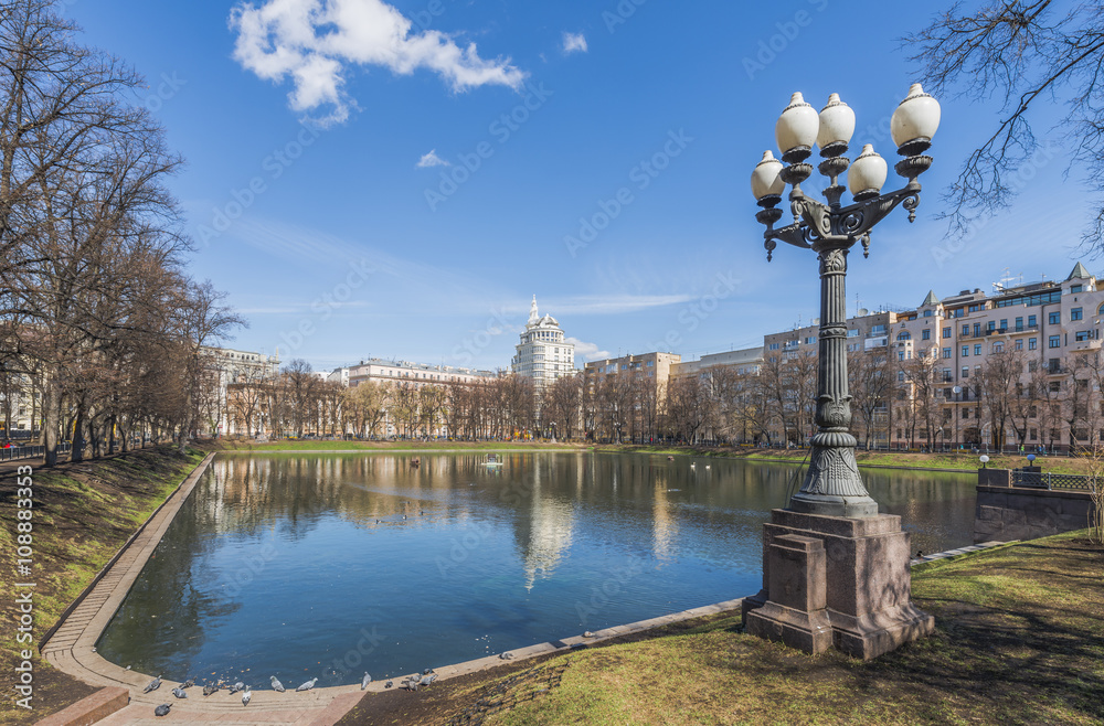 Patriarch's ponds in Moscow.