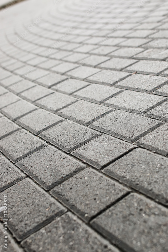 paved cobblestone pavement