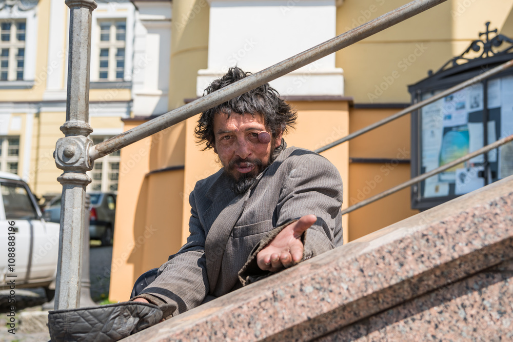 Homeless man Homeless man