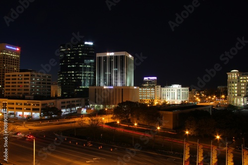 Downtown Late Night Photo Norfolk