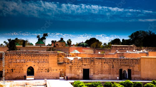 El Badi Palace in Marrakech photo