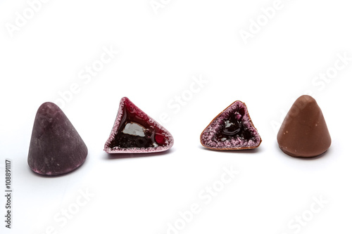 Foto the cuberdons chocolate