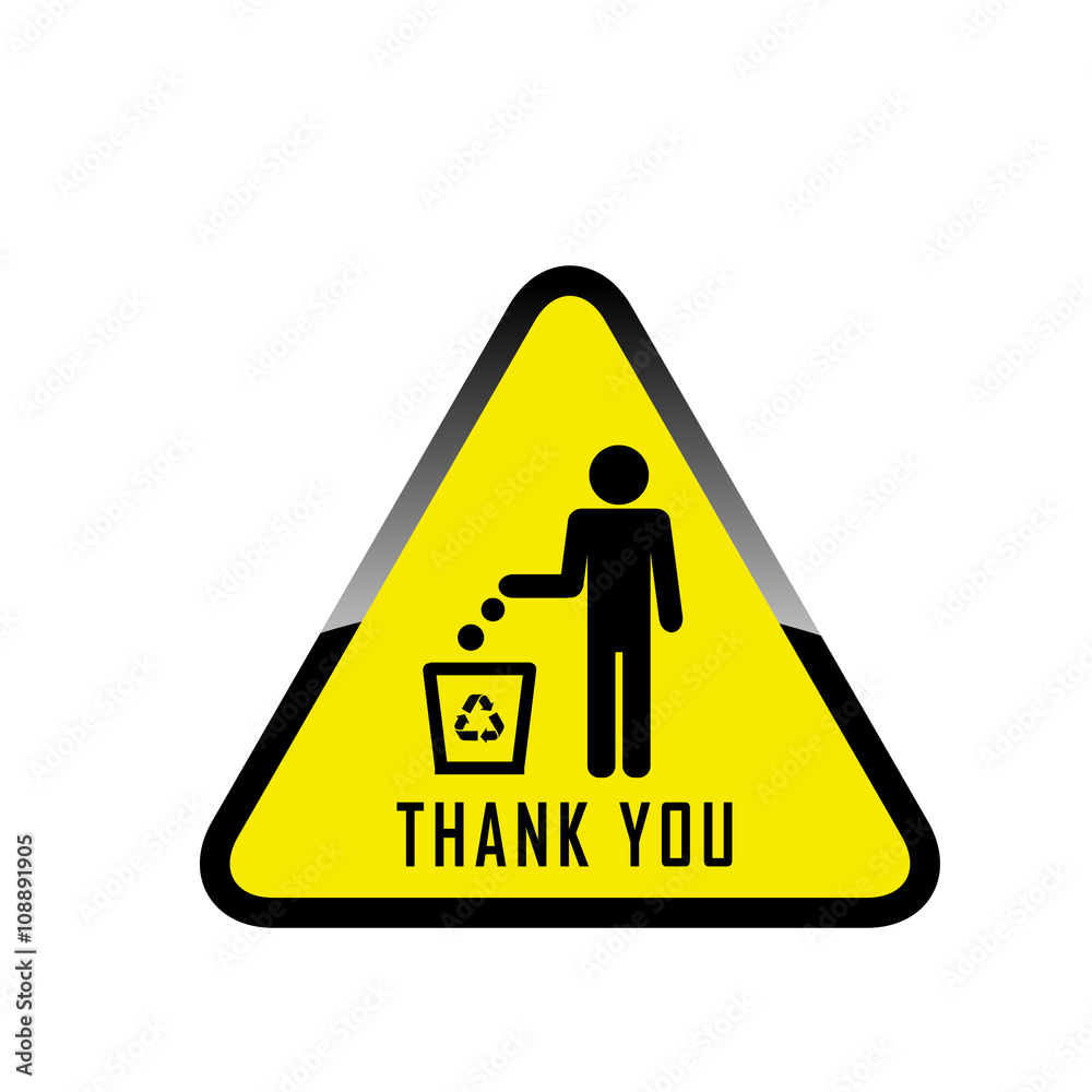 Do not litter, vector sign Do not litter, vector sign
