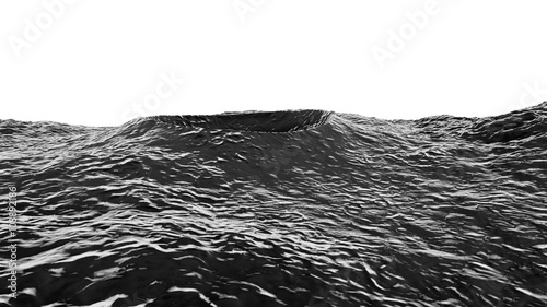 Fototapeta Naklejka Na Ścianę i Meble -  3D illustration of moon surface