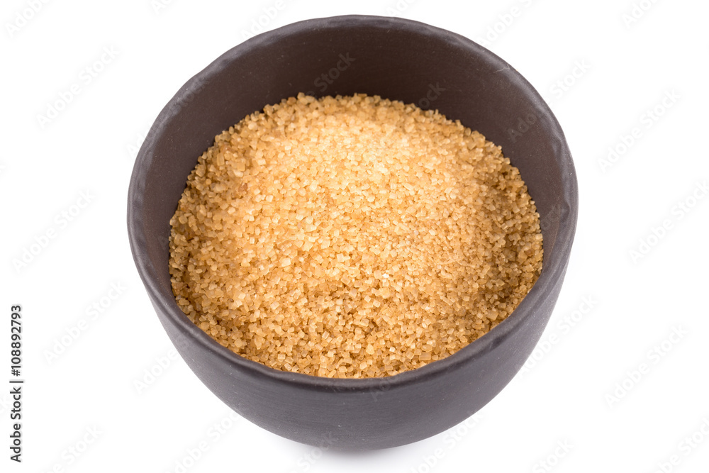 brown sugar in a dark bowl brown sugar in a dark bowl