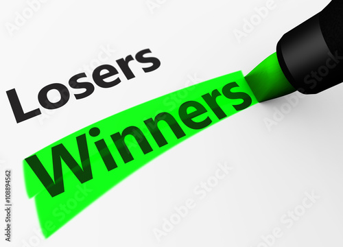 Winners Versus Losers Concept