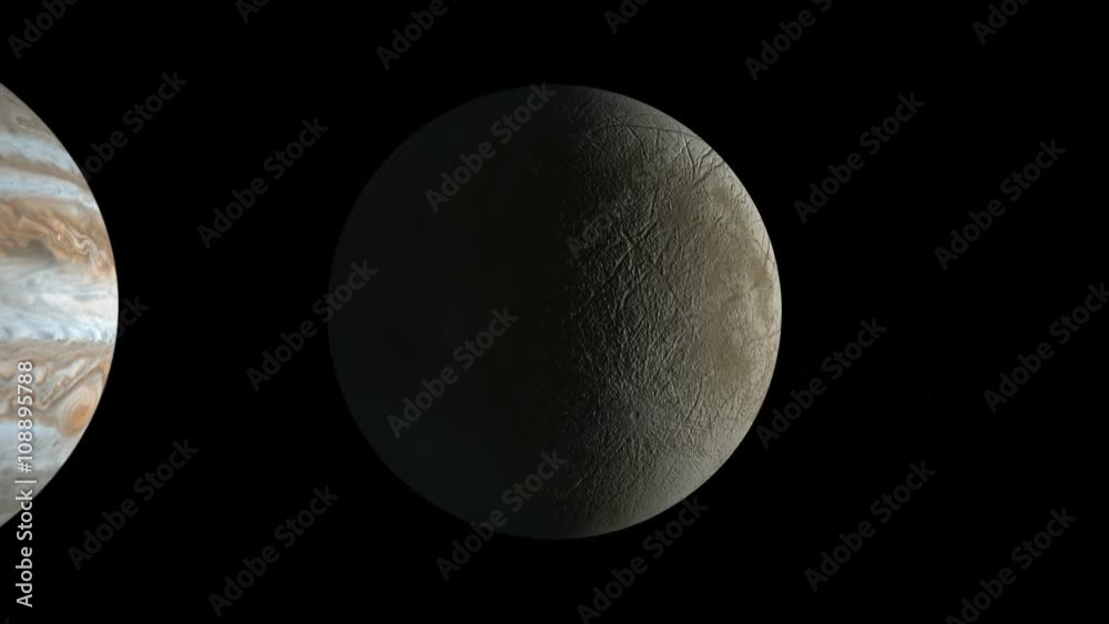 Giove ed il suo satellite Europa Giove ed il suo satellite Europa