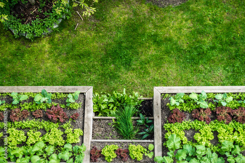 Hochbeet im Frühling