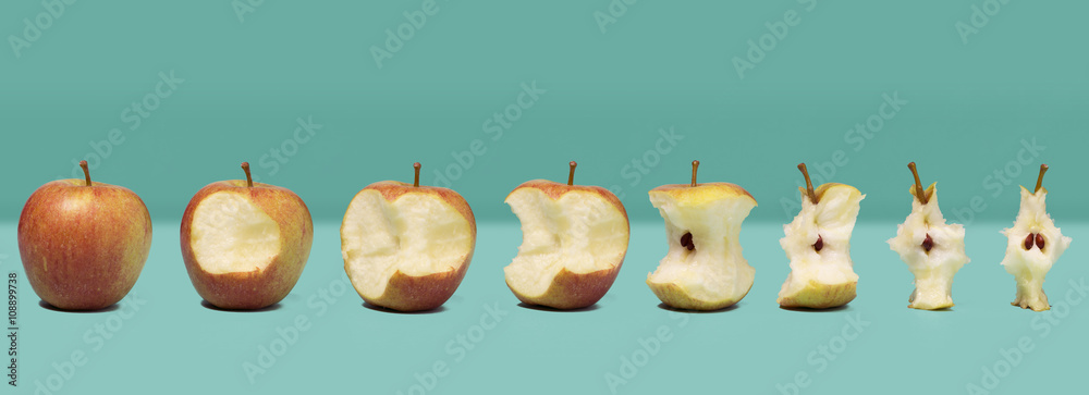 Obraz Jedzenie jabłek