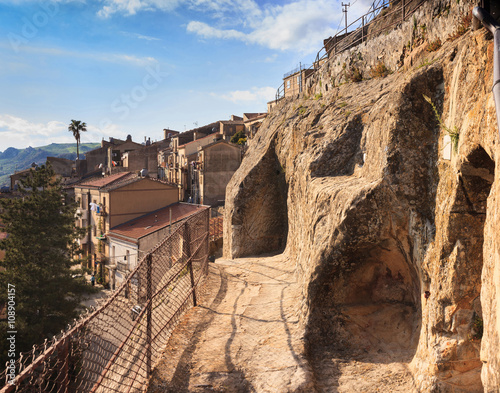 Sperlinga, Houses on the rock photo