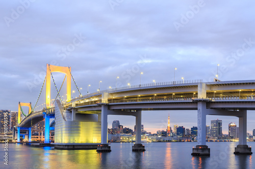 Twillight Tokyo Rainbow bridge