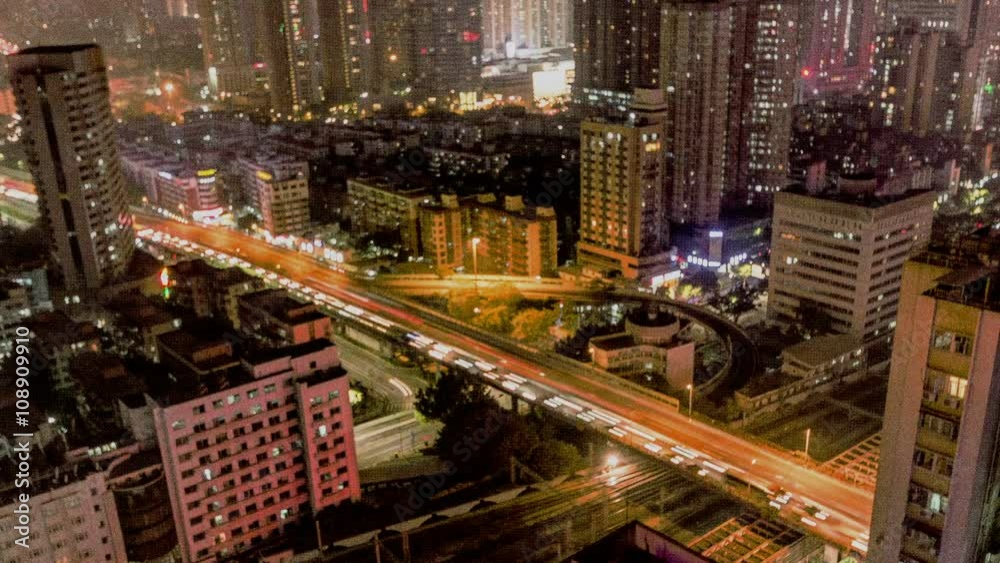 The night view of Shenzhen's traffic and buildings, Shenzhen, China
The night view of Shenzhen's traffic and buildings, Shenzhen, China