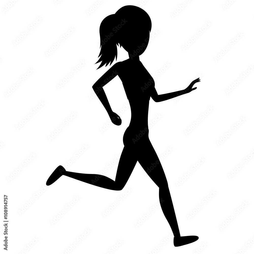 Running girl