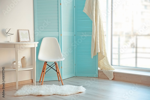 Modern room design interior