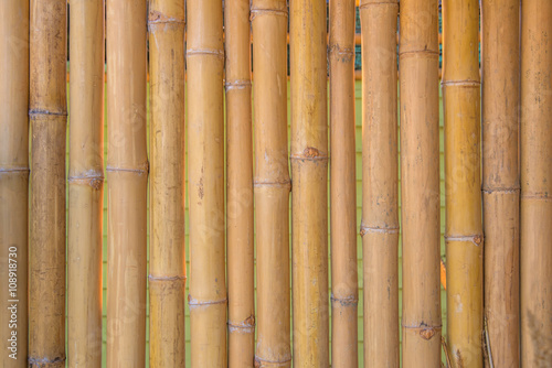 bamboo fence wall texture pattern for background