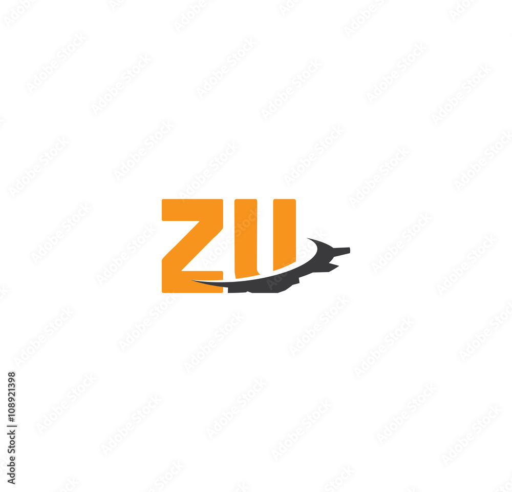 zu alphabet with swoosh gears zu alphabet with swoosh gears