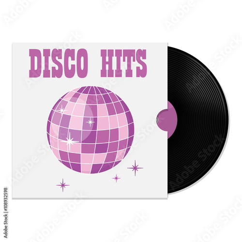 Vinyl record in cover