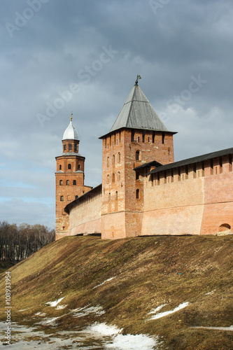 Tower of the Novgorod Kremlin.