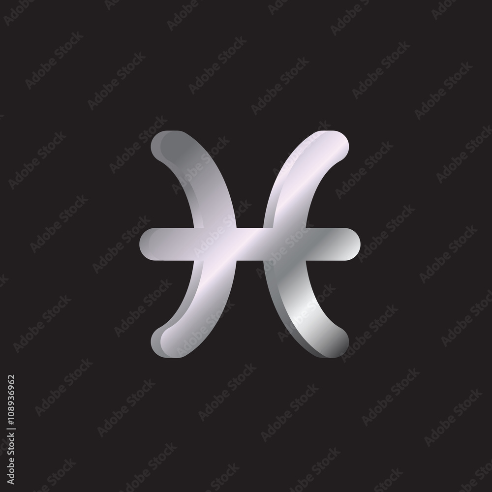 Fototapeta premium Astrology gemini Sign - vector