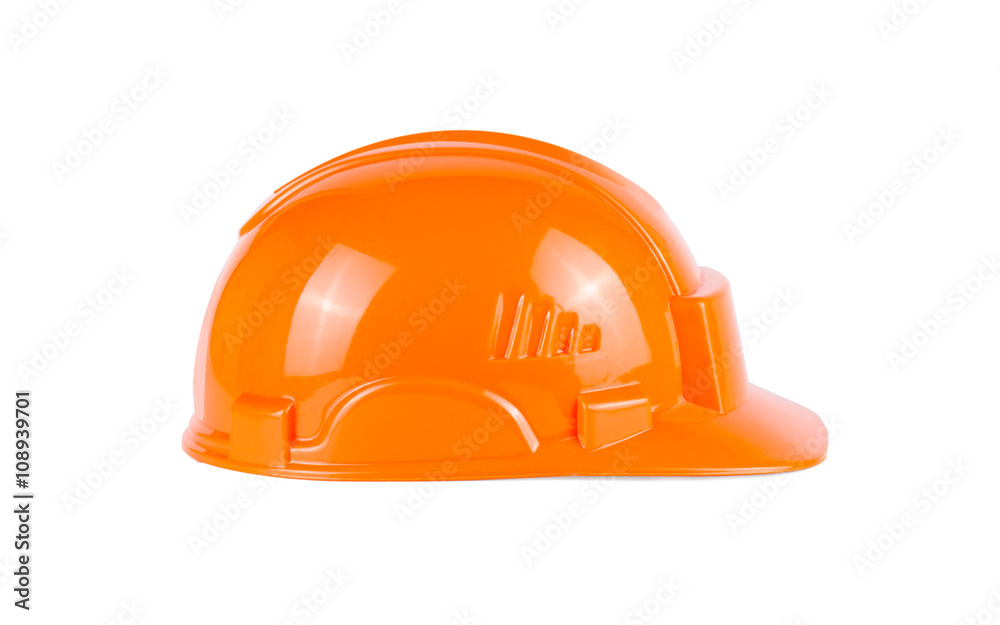Fototapeta premium Orange Construction Helmet