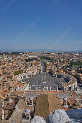 Aerial view of vatican