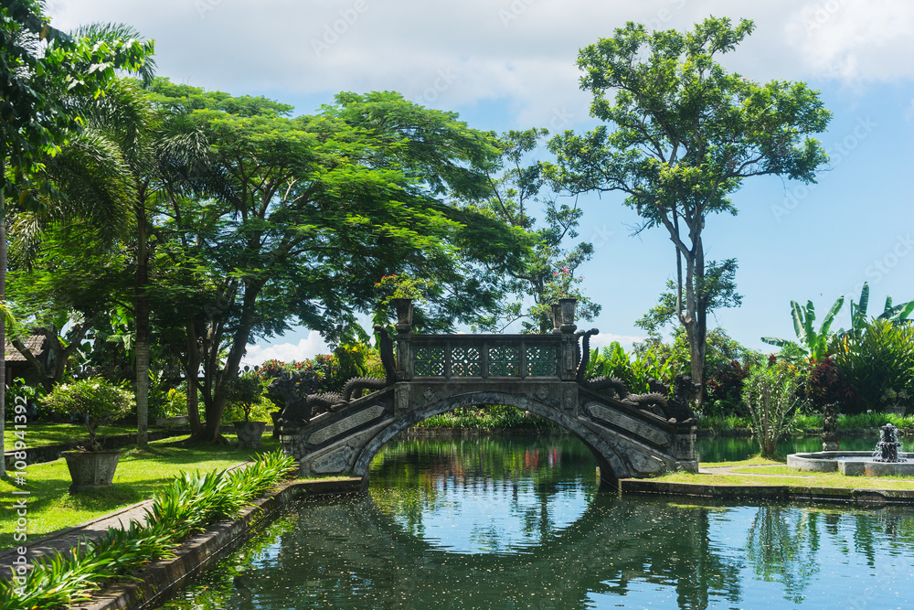 Fototapeta premium Tirta Gangga Water Palace in the Kingdom of Karangasem.