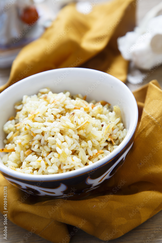 Vegetable pilaf Vegetable pilaf