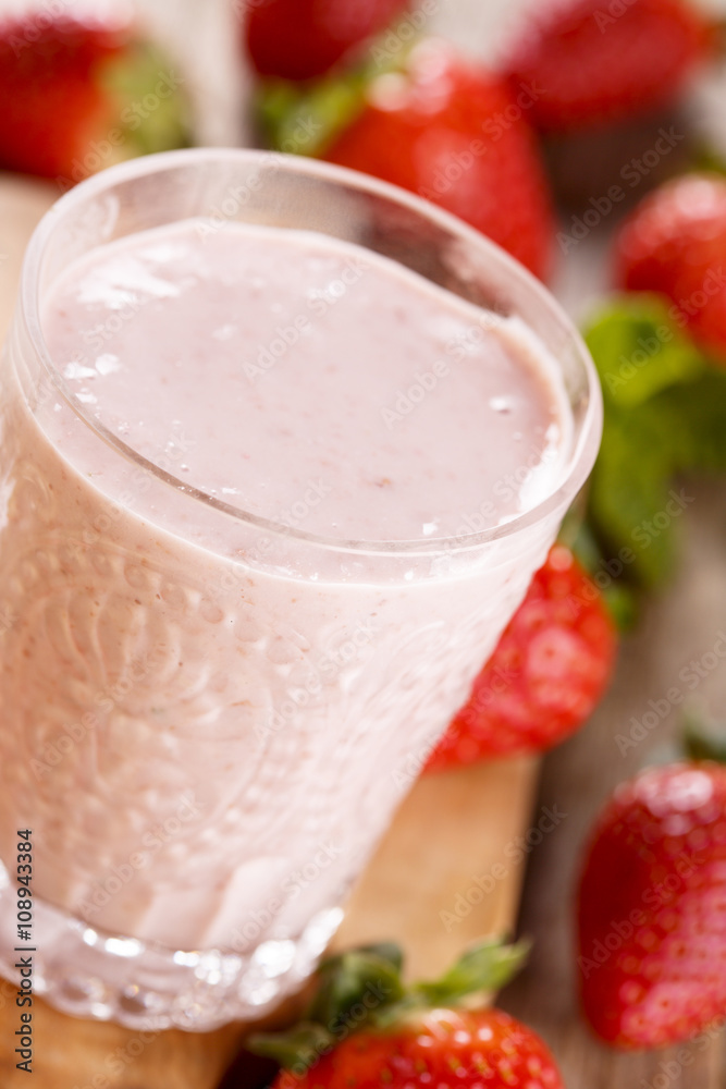 Strawberry smoothie Strawberry smoothie