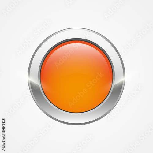 Round yellow web button