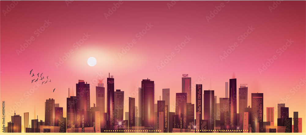 Imaginable city landscape Imaginable city landscape