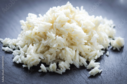 Cooked rice  photo