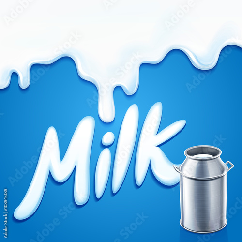 milk background