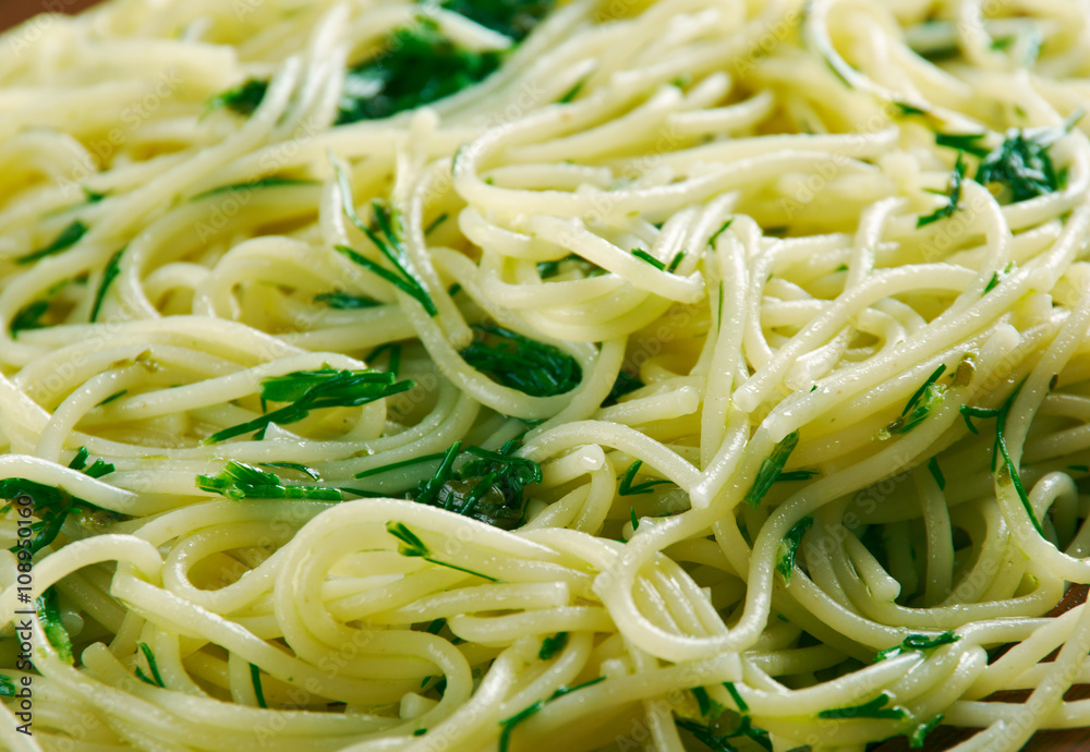 Spaghetti  al Pesto