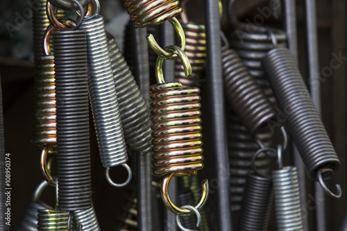 New metal springs of various sizes technology