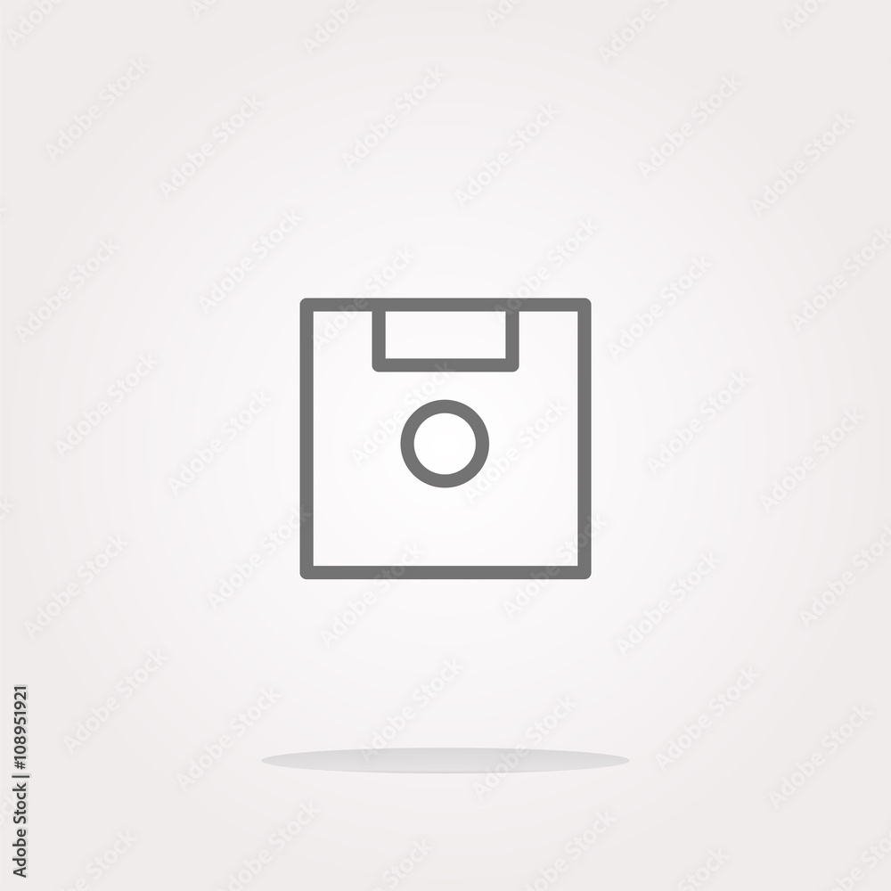 vector disk web button (icon) isolated on white vector disk web button (icon) isolated on white