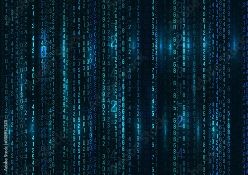 Abstract Technology Background. Web Developer. Computer Code. Programming. Coding. Hacker concept. Vector  Illustration.